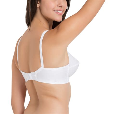 Buy Plain White Cotton Bra C Cup Set Of 3 Online ₹399 From Shopclues