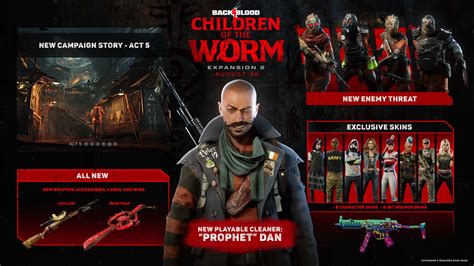 Back 4 Blood Children Of The Worm Expansion Arrives This Month With