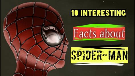 Top 10 Spider Man Facts You Wont Know Spider Man Facts Spiderman