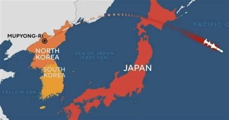North Korea Launches Test Missile Over Japan Forcing Residents To Take