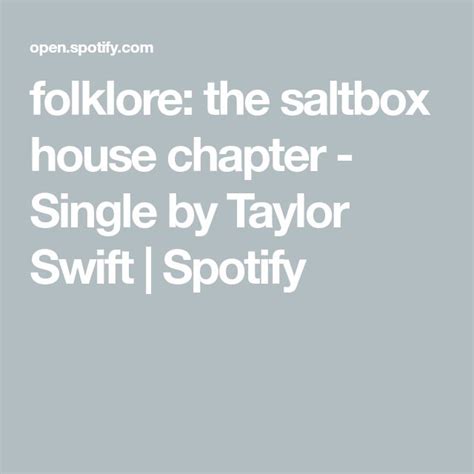 Folklore The Saltbox House Chapter Chapter Folklore Saltbox Houses