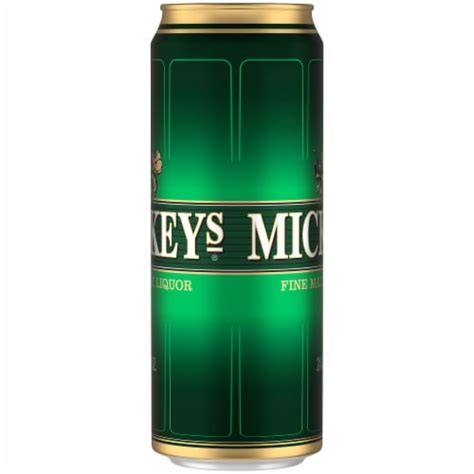 Mickeys Fine Malt Liquor Ale Beer Single Can 240 Fl Oz Qfc