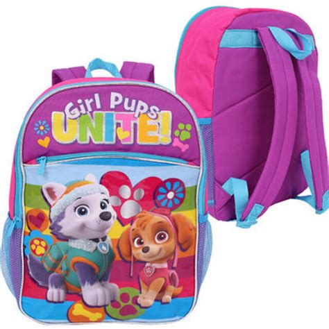 Arrive Nickelodeon Girls Paw Patrol Rainbow 16 Inch Backpack For Sale