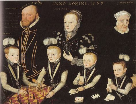 Edward 3rd Lord Windsor 1532 75 And His Wife Katherine De Vere 1538
