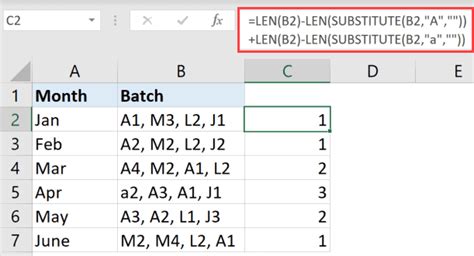Count Characters In A Cell Or Range Of Cells Using Formulas In Excel