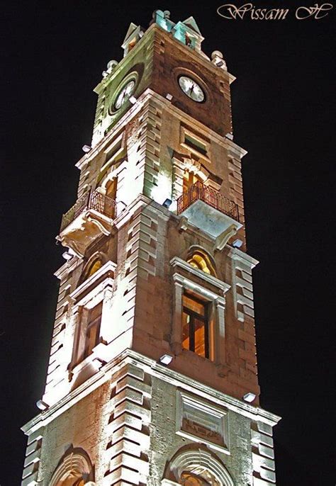 Ottoman Clock Tower Al Tall Square Tripoli Lebanon Walking Through Al