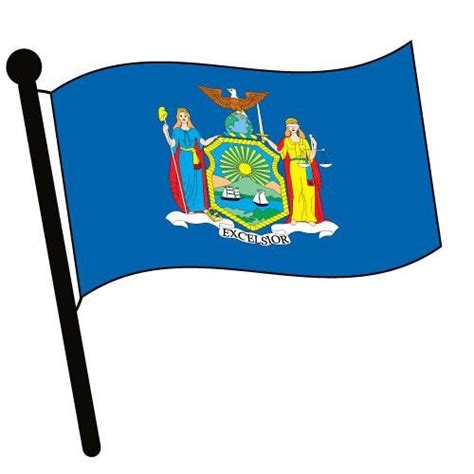 New York State Flag Clipart Best