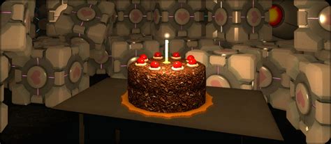 Portal 2s Cake Needs Baking Until April 2011