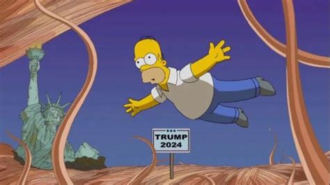 The Simpsons Predicts Future Again As Donald Trump Running For President In 2024 Metro News