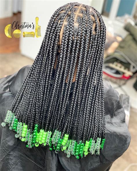 large knotless box braids with beads custom made braided wiglarge knotless box braids with