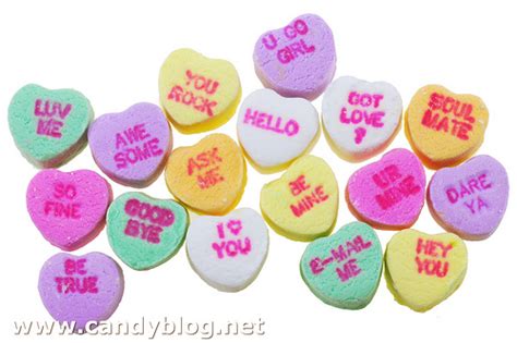 Candy Hearts Sayings List