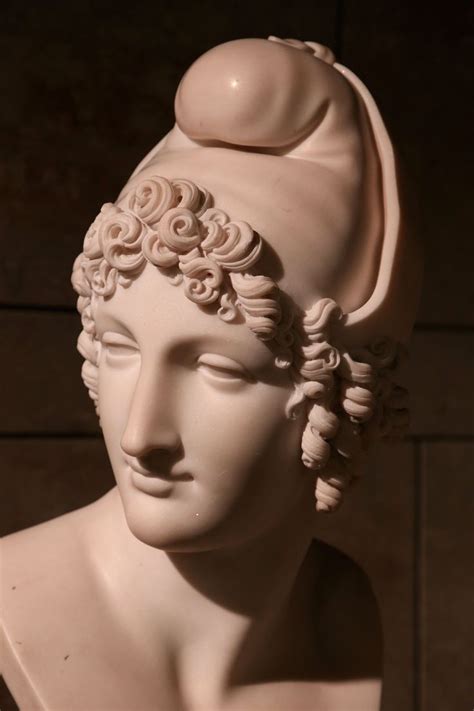 Antonio Canova Paris Bust 1812 Antonio Canova Marble Sculpture
