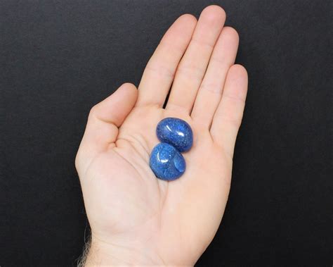 Blue Onyx Tumbled Stones Choose 2 Oz 4 Oz 8 Oz Or 1 Lb Bulk Lots