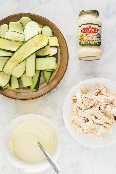 Reheat and toss with pasta, veggies, or anything that could use a little saucy, cheesy assistance to make it delicious. Easy Chicken Alfredo Zucchini Lasagna (Low Carb & Keto ...