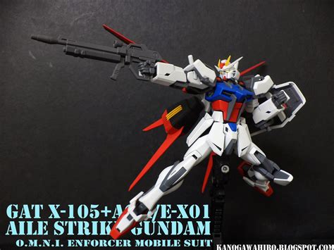 聯邦隊長のりょういき 模型日記：hgce 1144 Gat X105aqme X01 Aile Strike Gundam 素組完成