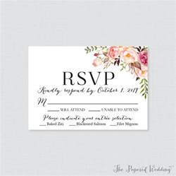 Rsvp Cards For Wedding Addictgerty