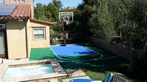 This Small Backyard Is Now A Great Sports Zone Complete With A