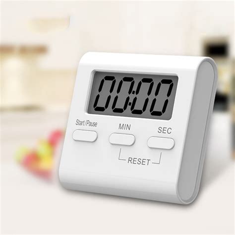 Digital Lcd Large Kitchen Cooking Timer Count Down Up Clock Loud Alarm