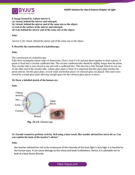 Form 4 chapter 1 scientific method. NCERT Solutions Class 8 Science Chapter 16 Light - Get ...