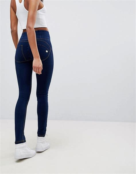 Freddy Wr Up Shaping Effect High Waist Push Up Skinny Jean Blue