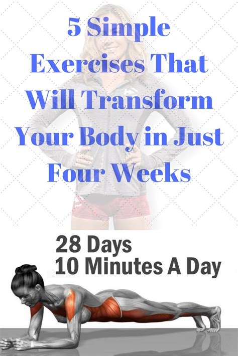 You have to try this 60/30 workout routine. 5 Simple Exercises That Will Transform Your Body in Just ...