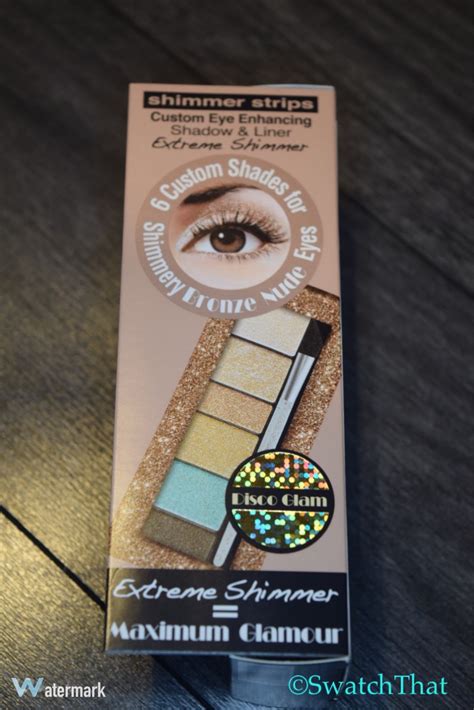 Swatch That Physicians Formula Shimmer Strips Custom Eye Enhancing Extreme Shimmer Shadow And