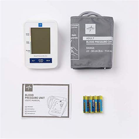 Medline Mds4001 Automatic Digital Blood Pressure Monitor With Standard