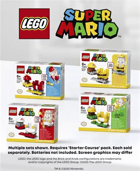 Lego Introduce Super Mario Power Up Packs The Brick Post