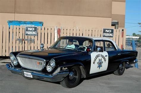 1960 Chrysler Police Cars Old Police Cars Police