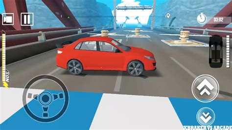 Speed Car Bumps Challenge 2020 Red Car Driving All Levels Completed