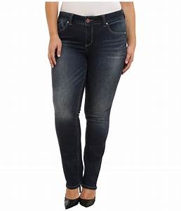 Jag Jeans Plus Size Plus Size Mid Rise Straight Jeans In Blue