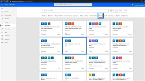 Power Automate Template Creating And Running Flows