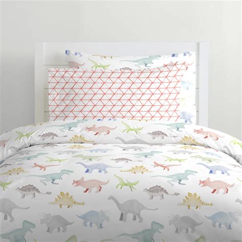 Watercolor Dinosaurs Kids Bedding By Carousel Designs Bedroom For