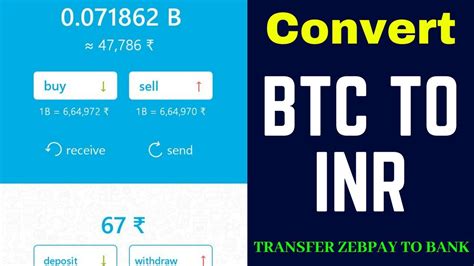 How to wazirx deposit inr & withdrawal inr to bank. How To Transfer Money From Zebpay To Bank Account, Convert ...