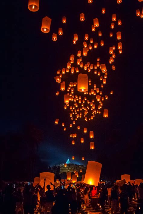 Cultural performances featuring song and dance. Borobudur Temple Fest