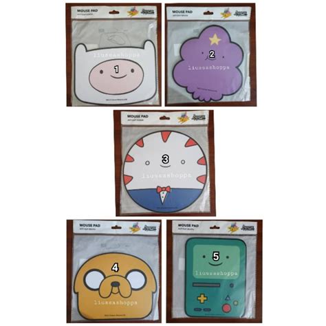 Jual Mouse Pad Miniso Adventure Time Mouse Pad Shopee Indonesia