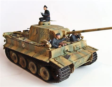 Tiger I Ausf H Cm Kwk Lsm Armour Finished Work Large Scale