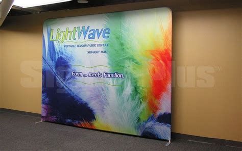 Printed Fabric Graphic For Lightwave Ii 10 Ft Straight Tube Tension