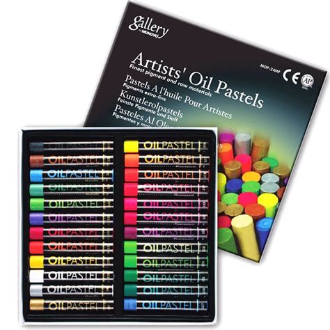 Mungyo Artists Oil Pastels 12 Metallıc 12 Fluorescent Colours