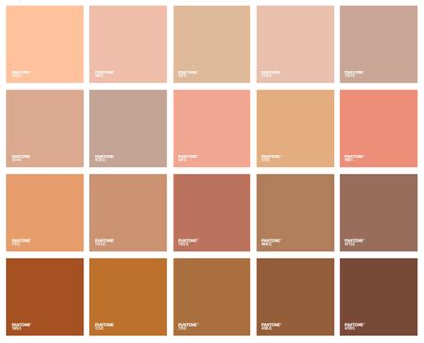 Image Result For Skin Colours Pantone Pantone Color Guide Colors For