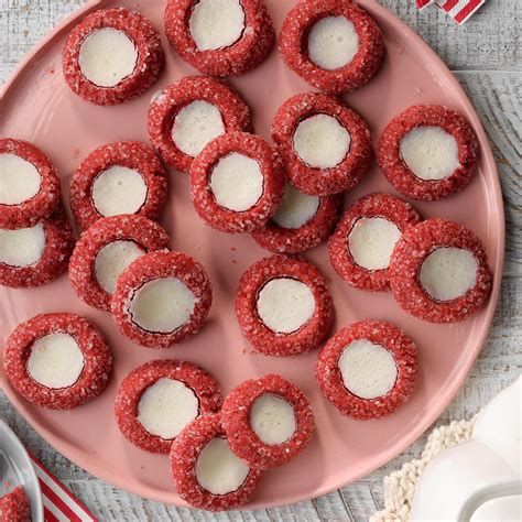 Best Red Velvet Cream Cheese Thumbprint Cookies Recipes