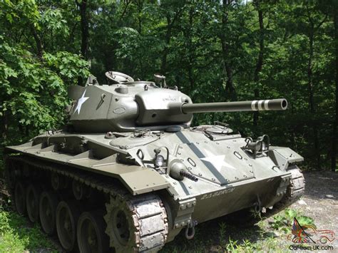 1943 M24 Chaffee Tank Rare Wwii Armor