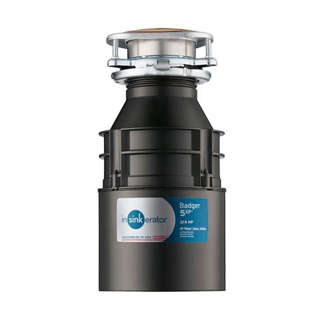 Insinkerator Badger 34 Hp Garbage Disposal In The Garbage Disposals