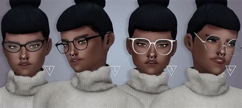 Sims 4 Maxis Match Cc — What Glasses Do You Use The Most