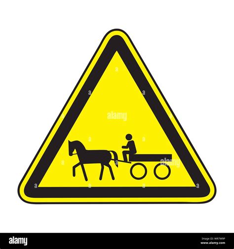 Horse Car Sign Stock Vector Image And Art Alamy