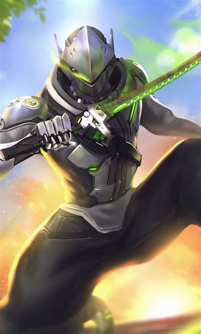 Genji Overwatch Resolution Background Published February Wallpapers
