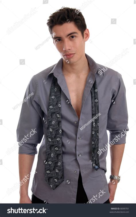 Sexy Man Unbuttoned Shirt Stock Photo Shutterstock