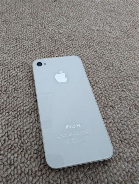 Apple Iphone 4s 16gb White Unlocked A1387 Ebay