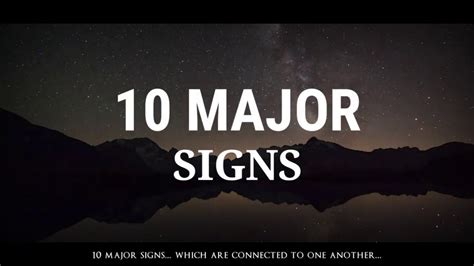 10 Major Signs Before The Day Of Judgement Youtube