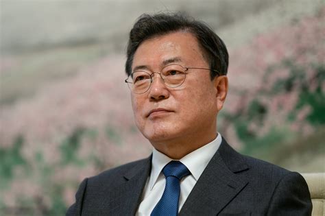 South Korea’s leader pushes Biden to negotiate with the North after